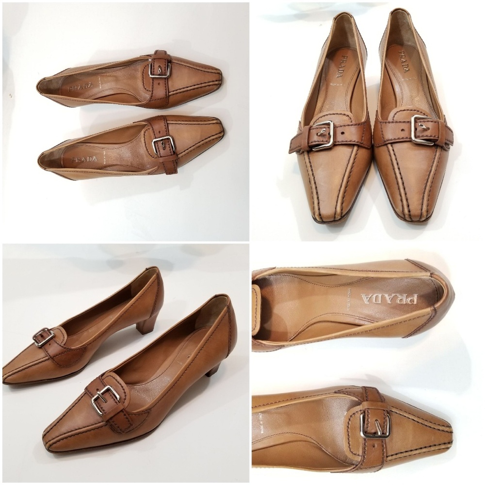 Prada 1.5" leather heels 5